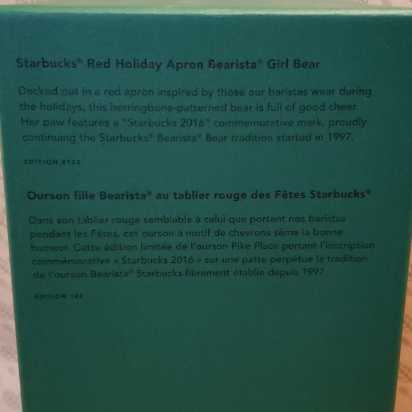 Starbucks, Bearista Bear Edition 122th - Picture 4 of 10